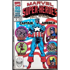 Marvel Comic Marvel Super-Heroes‎ Fall Special #3 Captain America Hulk